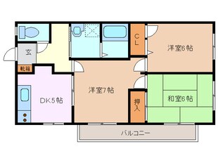 エスペーロの物件間取画像